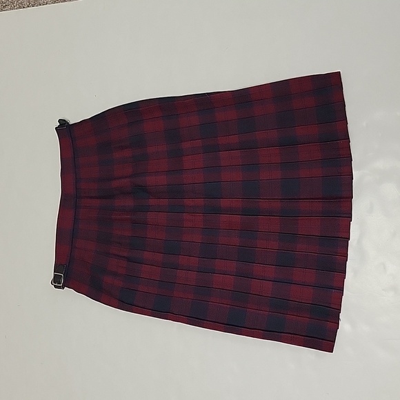 Fiona McDonald vintage wool Scottish kilt sz 12 100% wool - Picture 2 of 5